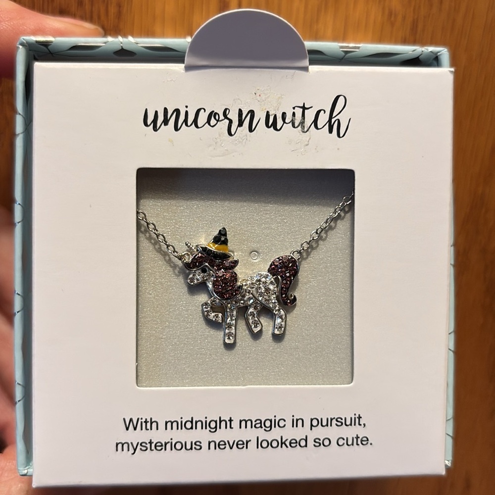 Charming Unicorn Pendant Necklace for Kids